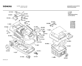 Схема №2 VS9113061 SUPER 911 ELECTRONIC с изображением Верхняя часть корпуса для электропылесоса Siemens 00116222