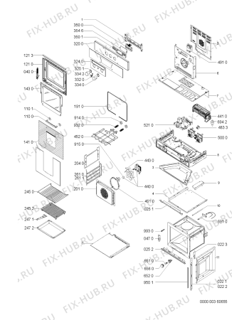 Схема №1 AKZ169IX (F092563) с изображением Инструкция по эксплуатации для плиты (духовки) Indesit C00371695