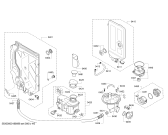 Схема №6 SMS53L62EU, SilencePlus с изображением Панель управления для посудомоечной машины Bosch 11005135