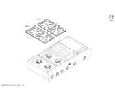 Схема №5 PCG484EC с изображением Рамка для электропечи Bosch 00675077