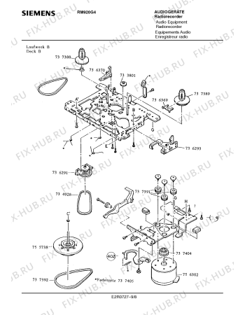 Схема №8 RM920G4 с изображением Переключатель для звукотехники Siemens 00737228