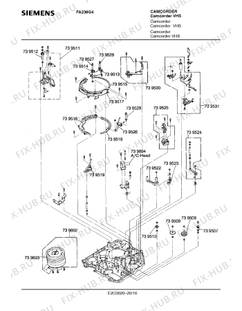 Схема №12 FA229G4 с изображением Транзистор для видеоаппаратуры Siemens 00739696