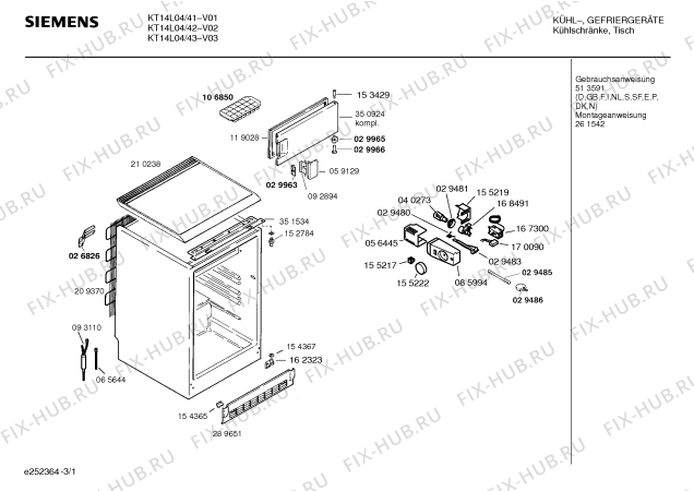 Схема №3 KT15LF5 с изображением Поднос для холодильника Siemens 00095450