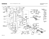 Схема №4 SN23303 с изображением Панель для посудомойки Siemens 00119041