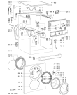 Схема №1 AWO/D 4012 с изображением Декоративная панель для стиралки Whirlpool 481245217832