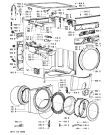 Схема №2 WFE 1210 CW с изображением Ручка (крючок) люка для стиралки Whirlpool 480111104457