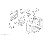 Схема №5 3HF506NP Horno balay poliv.negro multifuncion с изображением Внешняя дверь для электропечи Bosch 00477786