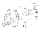 Схема №4 SMS2042EU с изображением Панель для посудомойки Bosch 00282547