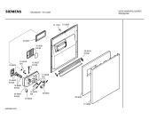 Схема №5 SE24631 Extraklasse с изображением Передняя панель для посудомоечной машины Siemens 00358754