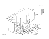 Схема №5 0730302709 GS24/1S с изображением Панель для посудомойки Bosch 00118332