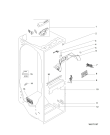 Схема №9 MSM920NF (F077171) с изображением Крышечка для холодильной камеры Indesit C00289248