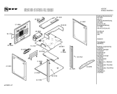 Схема №4 B1545N0 MEGACS4549 с изображением Кронштейн для духового шкафа Bosch 00481805
