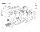 Схема №1 CD9696 с изображением Сопротивление для вытяжки Siemens 00051259