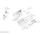 Схема №4 WS09X260HK с изображением Панель управления для стиралки Siemens 00663559