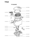 Схема №1 FF100250/8D с изображением Всякое для электротостера Seb SS-984239