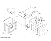 Схема №5 HBN77P750 с изображением Мотор для плиты (духовки) Siemens 00448328