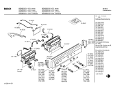 Схема №5 HBN8860 с изображением Панель управления для плиты (духовки) Bosch 00357894
