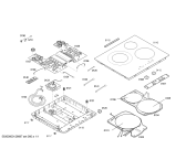 Схема №1 PIS640E01E inducc.bosch.60cm.3i.s/marco.tc_basico с изображением Стеклокерамика для плиты (духовки) Bosch 00479725