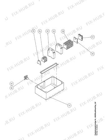 Взрыв-схема комплектующей Aeg HWWI22P - Схема узла Electrical equipment