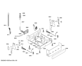 Схема №6 SRS45E46GB с изображением Передняя панель для посудомойки Bosch 00700094