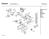 Схема №3 CW13000FG CW1300 с изображением Панель для стиральной машины Bosch 00271877