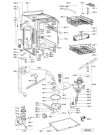 Схема №2 ADL 937 - n. prod. с изображением Блок управления для посудомоечной машины Whirlpool 481221838421