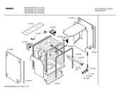 Схема №4 SGI53E04EU с изображением Передняя панель для посудомоечной машины Bosch 00438599