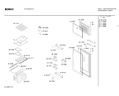 Схема №2 KSV2961IE с изображением Дверь для холодильной камеры Bosch 00235751