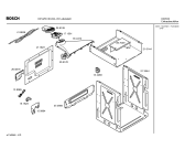 Схема №4 HEV2551EU с изображением Передняя часть корпуса для духового шкафа Bosch 00431815