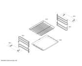 Схема №4 HEA23B151S с изображением Панель управления для плиты (духовки) Bosch 00709720