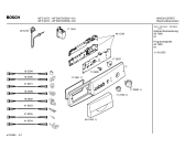 Схема №3 WFD2073GB Bosch WFD2073 с изображением Панель управления для стиралки Bosch 00435233