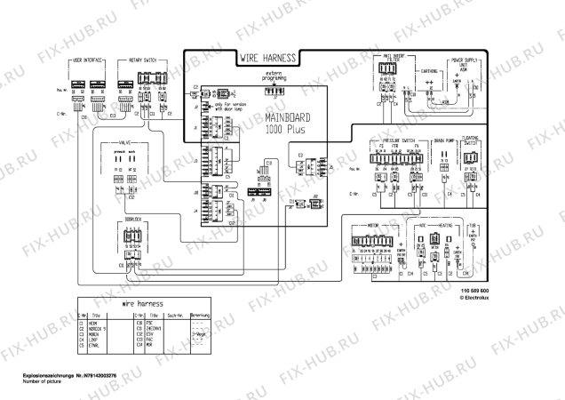 Взрыв-схема стиральной машины Matura 429004_20318 - Схема узла Control 113