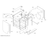 Схема №5 SMV95T10NL SuperSilence с изображением Передняя панель для посудомоечной машины Bosch 00746716