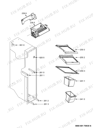 Схема №10 GC2027HELB с изображением Дверь для холодильника Whirlpool 481241610852