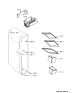 Схема №10 MSZ 826 DF/HA 57219 с изображением Холдер для холодильной камеры Whirlpool 481244079331