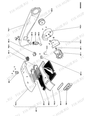 Схема №2 AWL 645 с изображением Винт для стиралки Whirlpool 481927638354