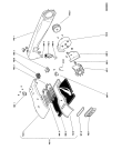 Схема №2 AWL 645 с изображением Рукоятка для стиралки Whirlpool 481949878259