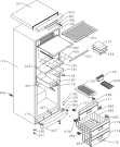 Схема №1 RK6357E (173571, HZOS3566) с изображением Покрытие для холодильника Gorenje 188496