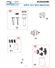 Схема №1 MEAT MINCER с изображением Переключатель для мясорубки ARIETE AT6095760200