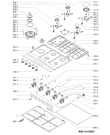 Схема №1 KHPI9050 (F091753) с изображением Инструкция по эксплуатации для духового шкафа Indesit C00351641