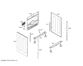 Схема №4 P1HTB48555 с изображением Стеклокерамика для духового шкафа Bosch 00246868