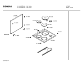 Схема №5 HL58245EU с изображением Панель управления для плиты (духовки) Siemens 00354044