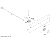 Схема №4 PCG24EW с изображением Панель для электропечи Bosch 00665236