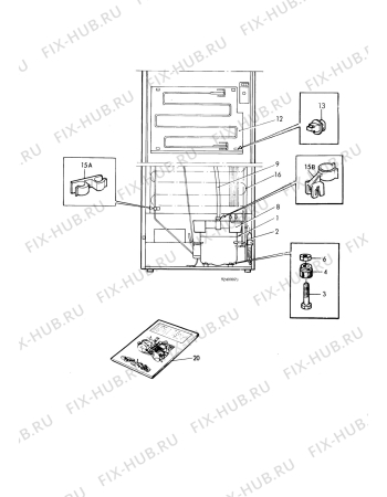 Взрыв-схема холодильника Arthurmartinelux 832.52 - Схема узла C10 Cold, users manual