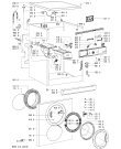 Схема №2 LUNA 1400 с изображением Обшивка для стиральной машины Whirlpool 481245216982