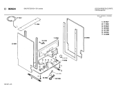 Схема №4 SMU7086 с изображением Панель для посудомоечной машины Bosch 00278189