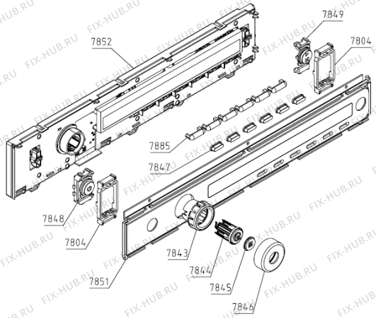 Взрыв-схема стиральной машины Asko W6098X.W (575285, WM75.289B5) - Схема узла 04