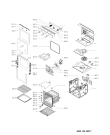 Схема №1 AKPM 763/IX с изображением Обшивка для плиты (духовки) Whirlpool 481010408555