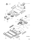 Схема №1 HOO B01 W 900.793.05 с изображением Холдер для вытяжки Whirlpool 481240468084