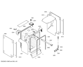 Схема №6 SRI30E05EU с изображением Вкладыш в панель для электропосудомоечной машины Bosch 00661453